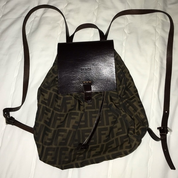 Fendi Handbags - VINTAGE FENDI BACKPACK
